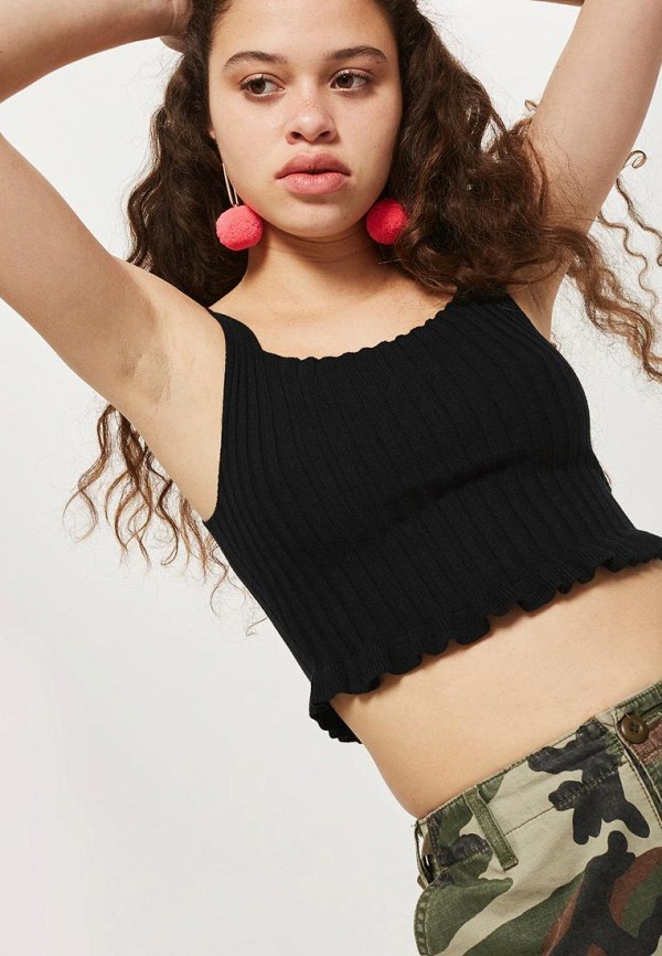 

Топ Topshop, Черный