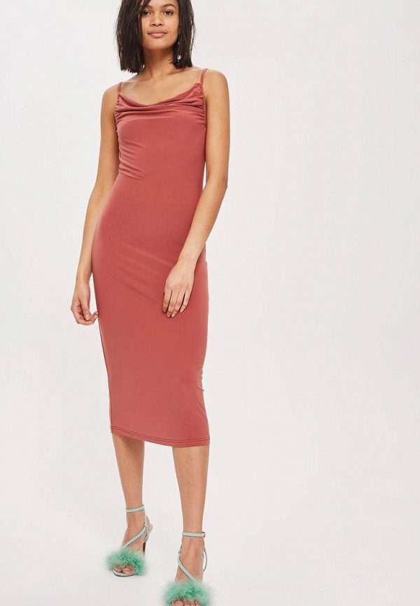 

Платье Topshop, Коралловый