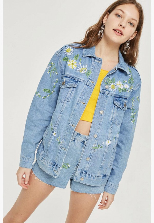 

Куртка джинсовая Topshop, Синий