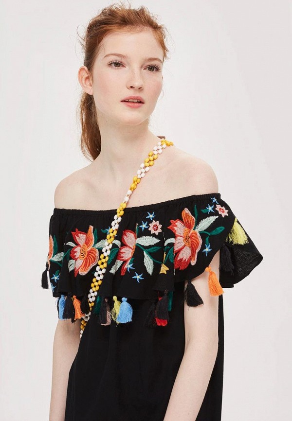 

Платье Topshop, Черный