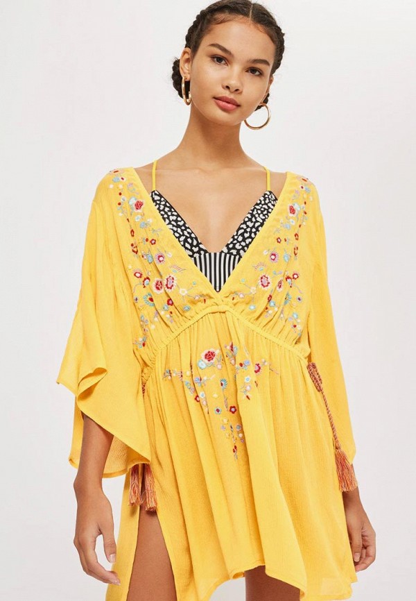 

Платье пляжное Topshop, Желтый