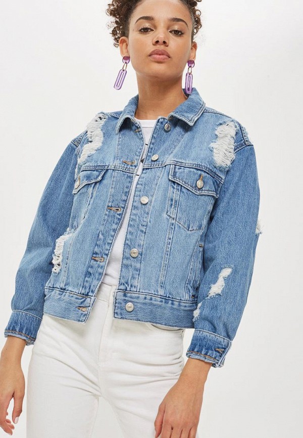 

Куртка джинсовая Topshop, Голубой