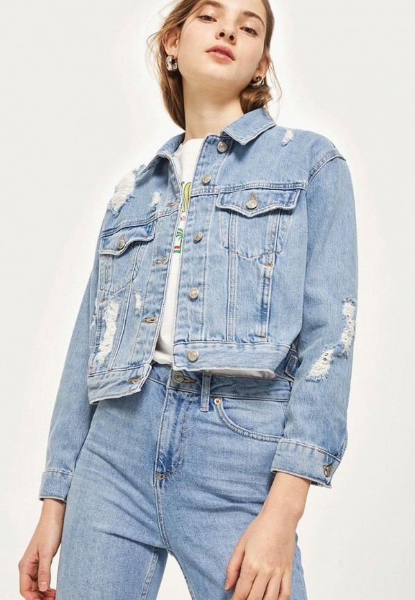 

Куртка джинсовая Topshop, Голубой