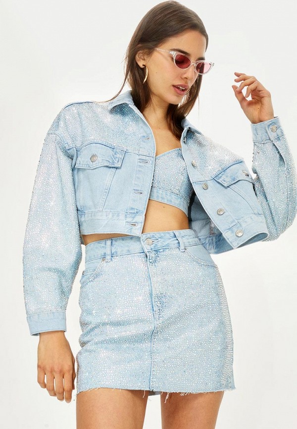 

Куртка джинсовая Topshop, Голубой