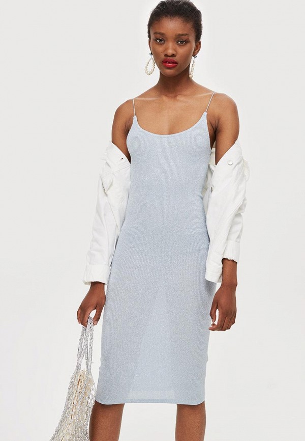 

Платье Topshop, Серый