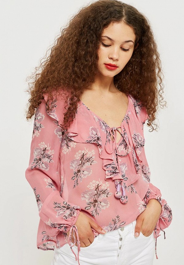 

Блуза Topshop, Розовый