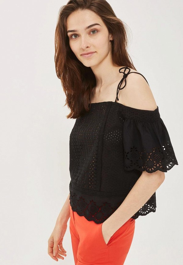 

Блуза Topshop, Черный
