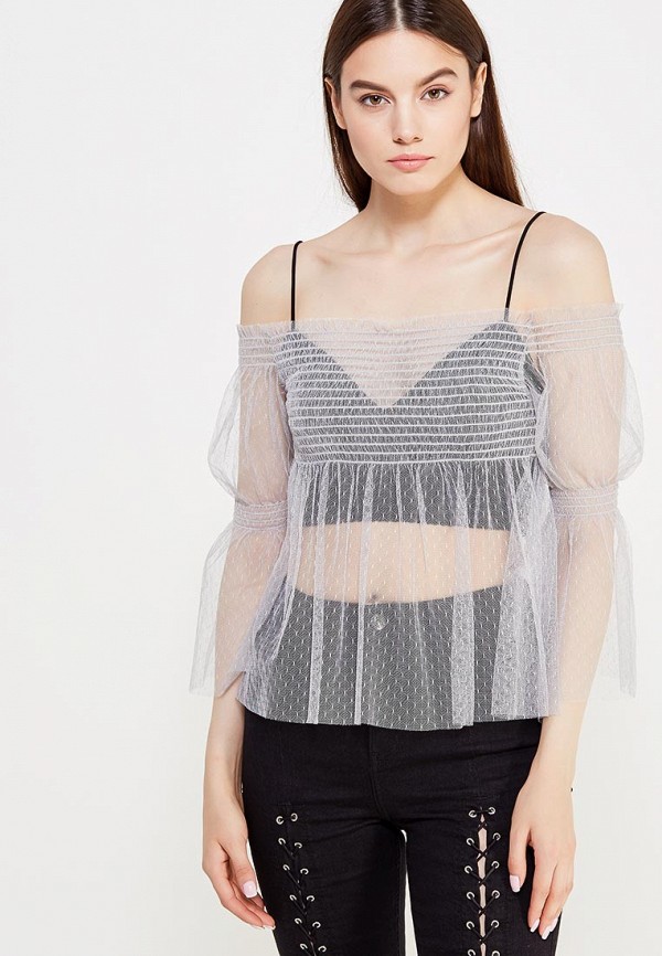 

Блуза Topshop, Серый
