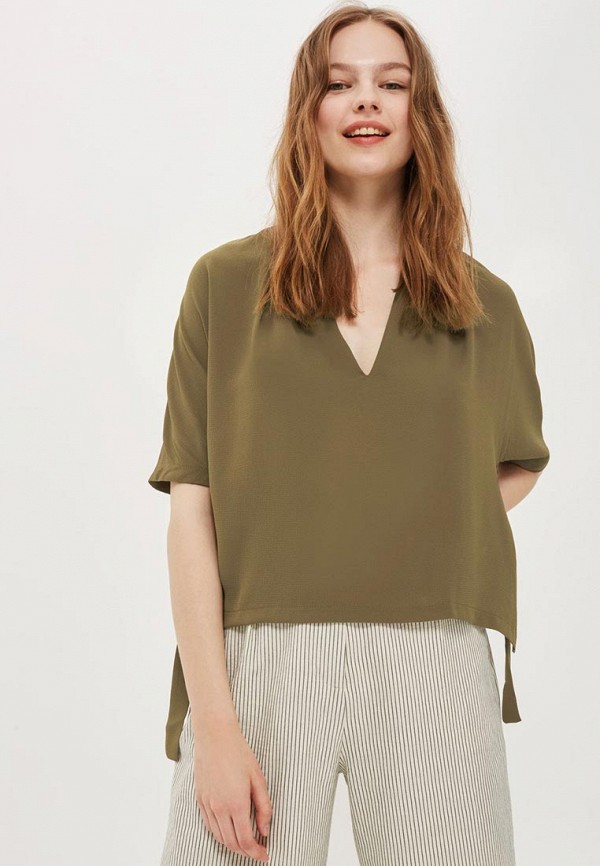

Блуза Topshop, Хаки