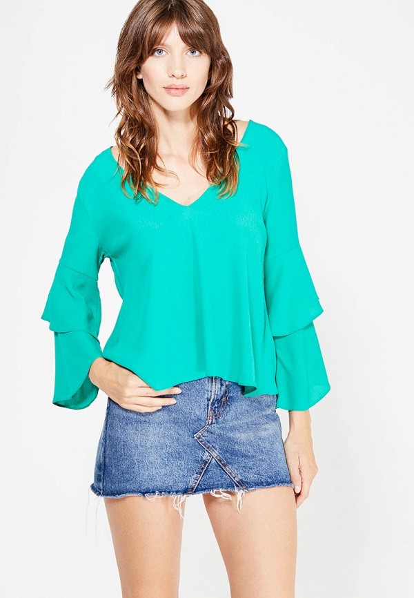 

Блуза Topshop, Бирюзовый