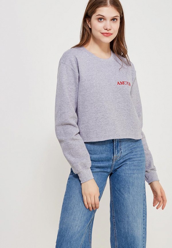 

Свитшот Topshop, Серый