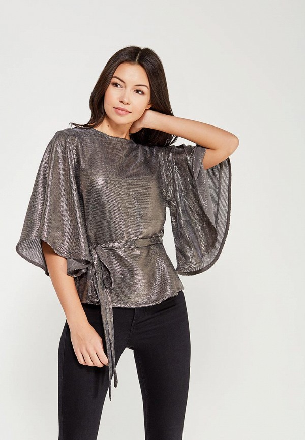 

Блуза Topshop, Серебряный