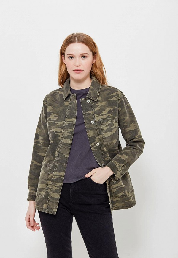 

Куртка джинсовая Topshop Maternity, Хаки