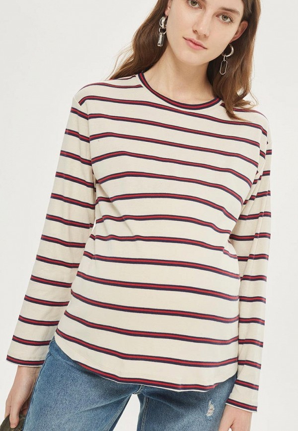 

Лонгслив Topshop Maternity, Бежевый