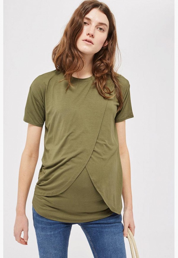 

Футболка Topshop Maternity, Хаки