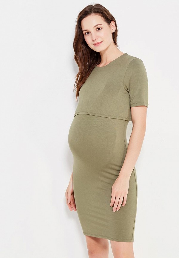 

Платье Topshop Maternity, Хаки