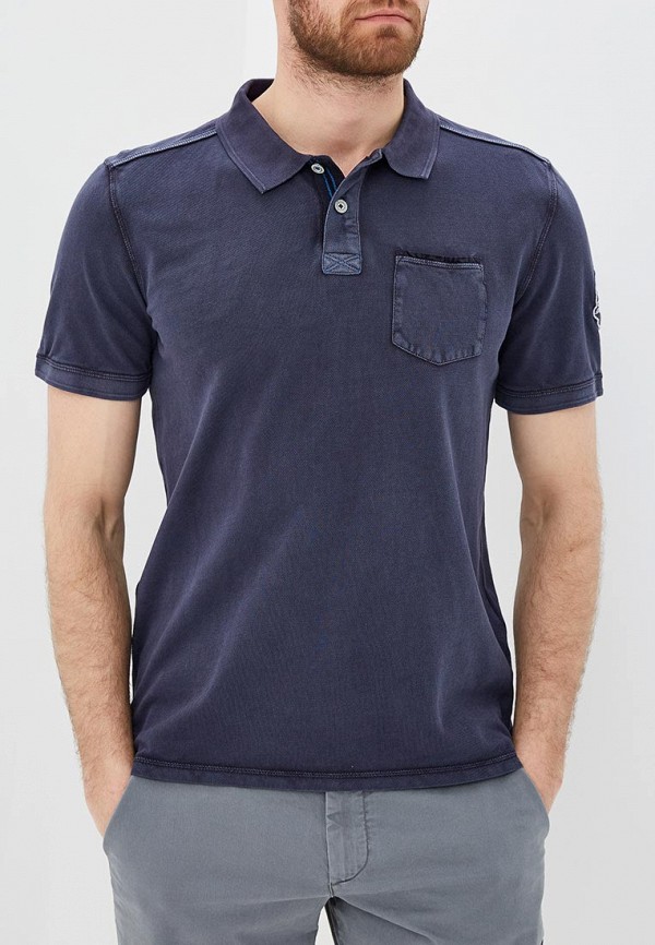 

Поло Tom Tailor, Серый