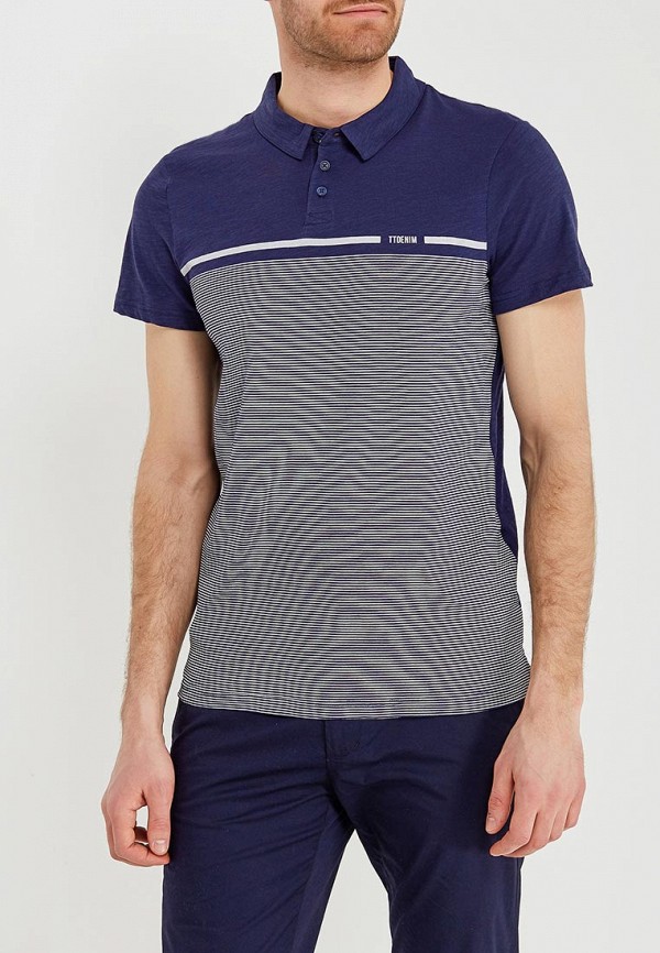 

Поло Tom Tailor Denim, Синий