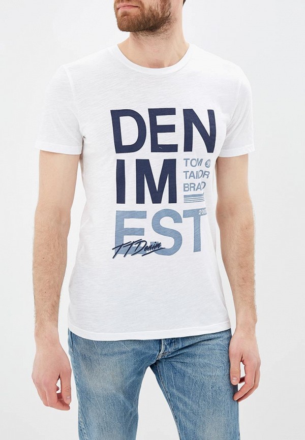 

Футболка Tom Tailor Denim, Белый