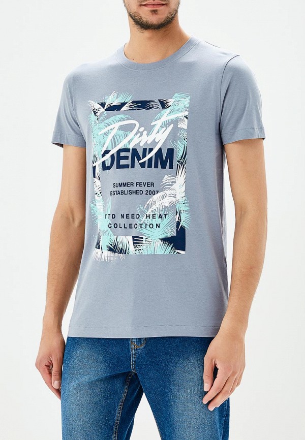

Футболка Tom Tailor Denim, Серый
