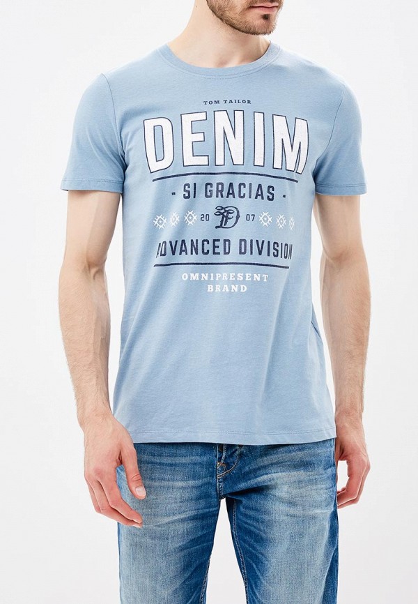 

Футболка Tom Tailor Denim, Голубой