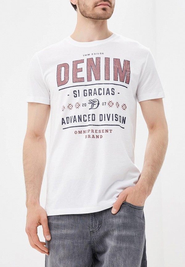 

Футболка Tom Tailor Denim, Белый