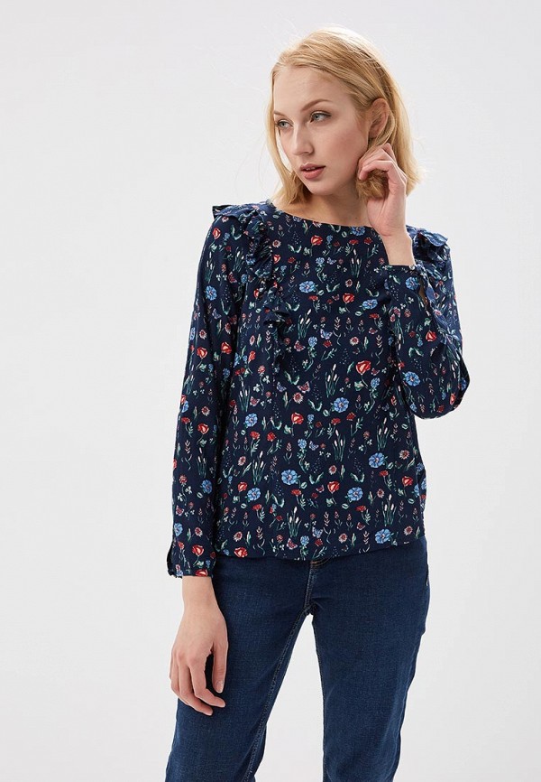 

Блуза Tom Tailor Denim, Синий