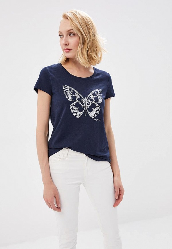 

Футболка Tom Tailor Denim, Синий