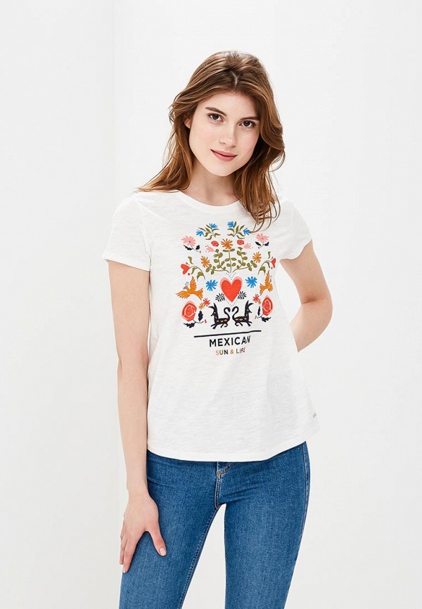 

Футболка Tom Tailor Denim, Белый