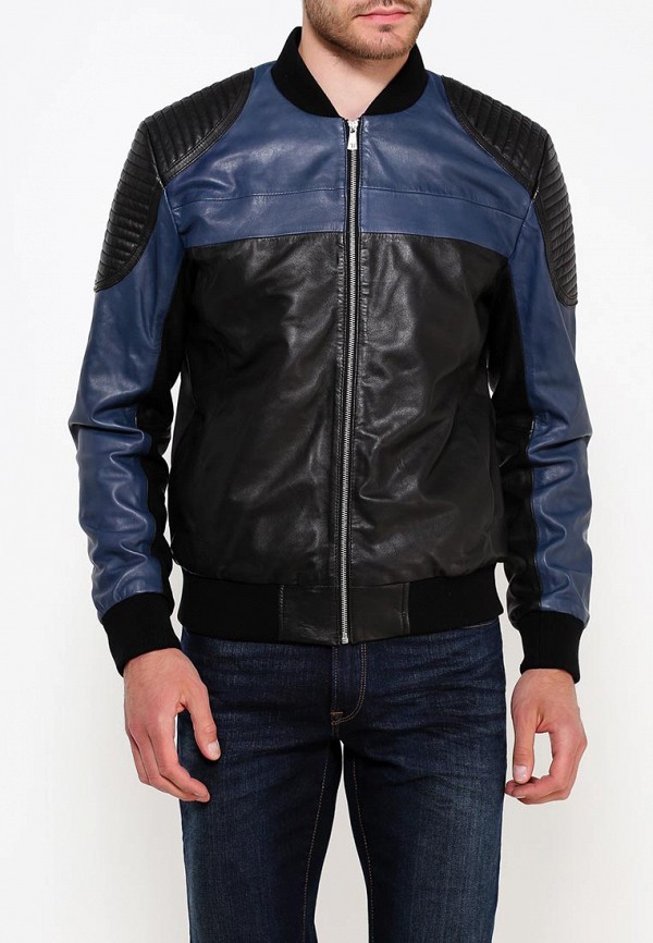 

Куртка кожаная Trussardi Jeans, Черный