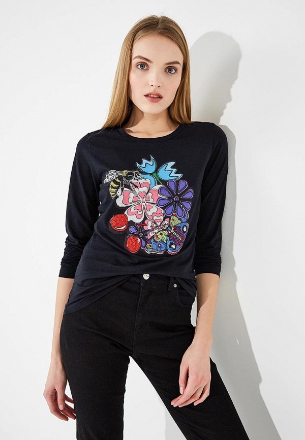 

Лонгслив Trussardi Jeans, Черный