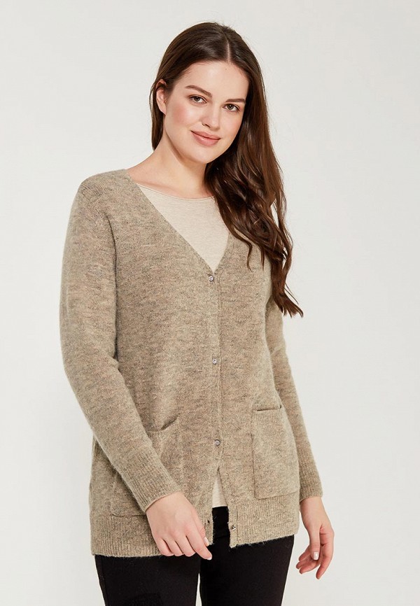 

Кардиган Violeta by Mango, Коричневый