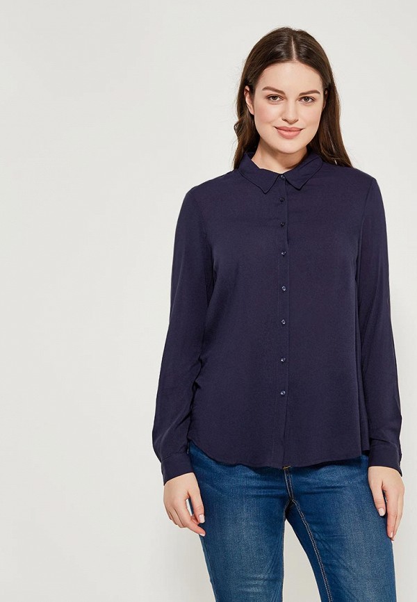 

Блуза Violeta by Mango, Синий