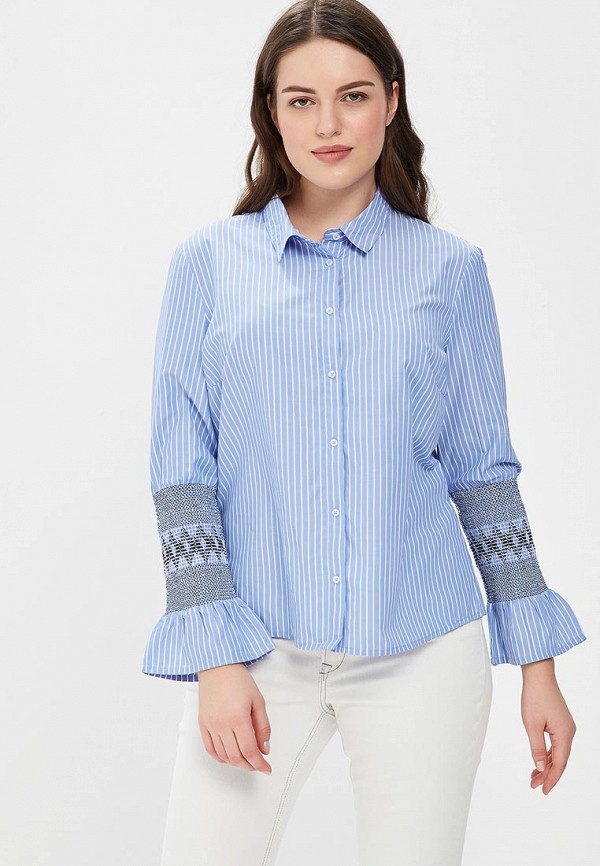 

Рубашка Violeta by Mango, Голубой