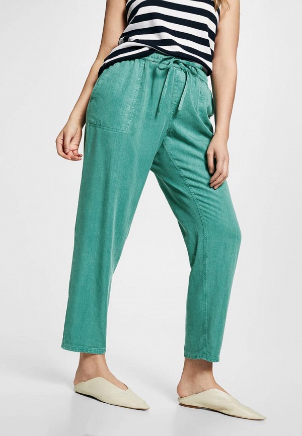 

Брюки Violeta by Mango, Бирюзовый