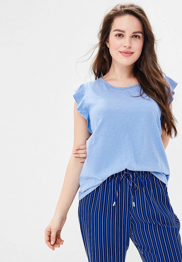 

Футболка Violeta by Mango, Голубой