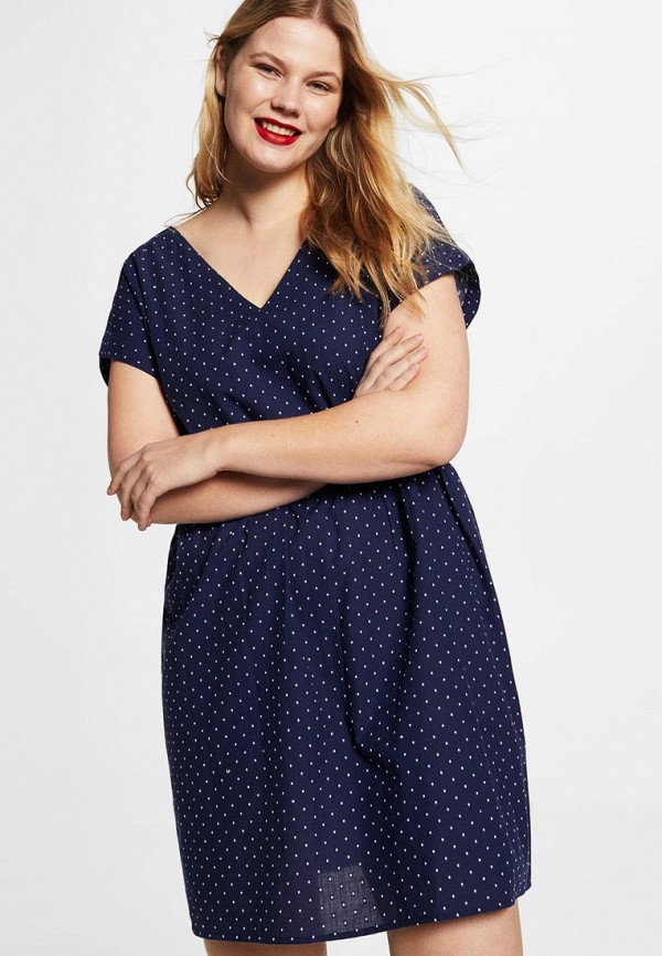 

Платье Violeta by Mango, Синий