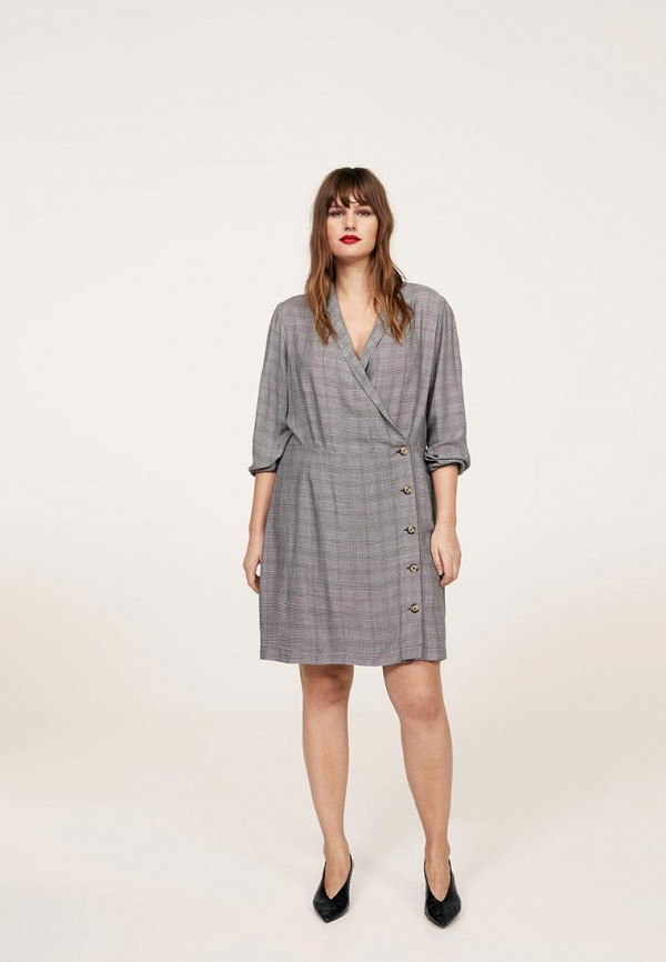 

Платье Violeta by Mango, Серый