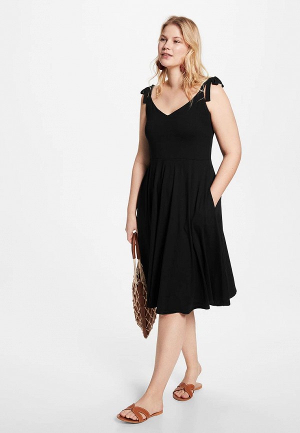 

Платье Violeta by Mango, Черный