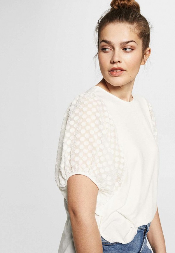 

Футболка Violeta by Mango, Белый