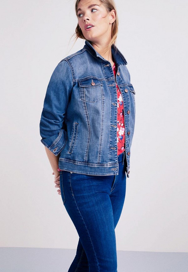 

Куртка джинсовая Violeta by Mango, Синий