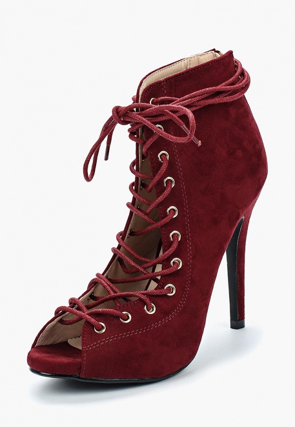 

Ботильоны WS Shoes, Бордовый