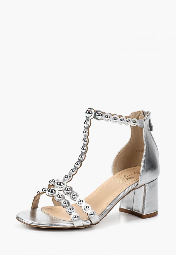 

Босоножки WS Shoes, Серебряный