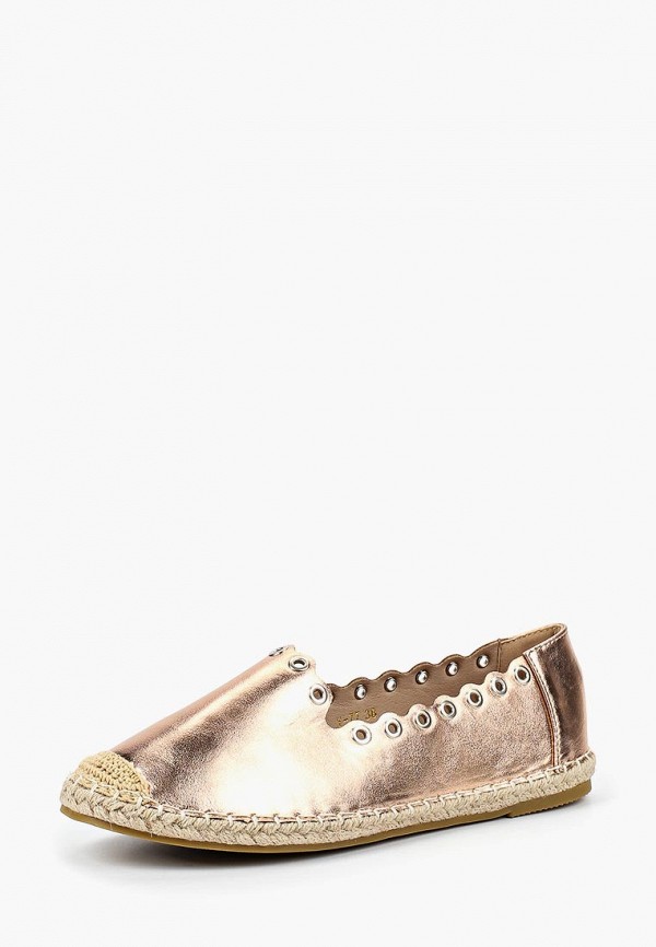 

Эспадрильи WS Shoes, Золотой