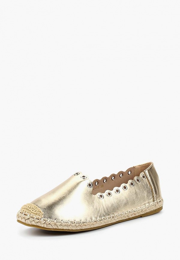 

Эспадрильи WS Shoes, Золотой