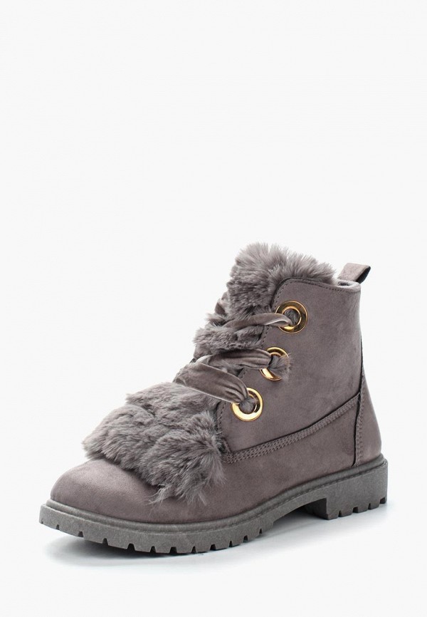

Ботинки WS Shoes, Серый